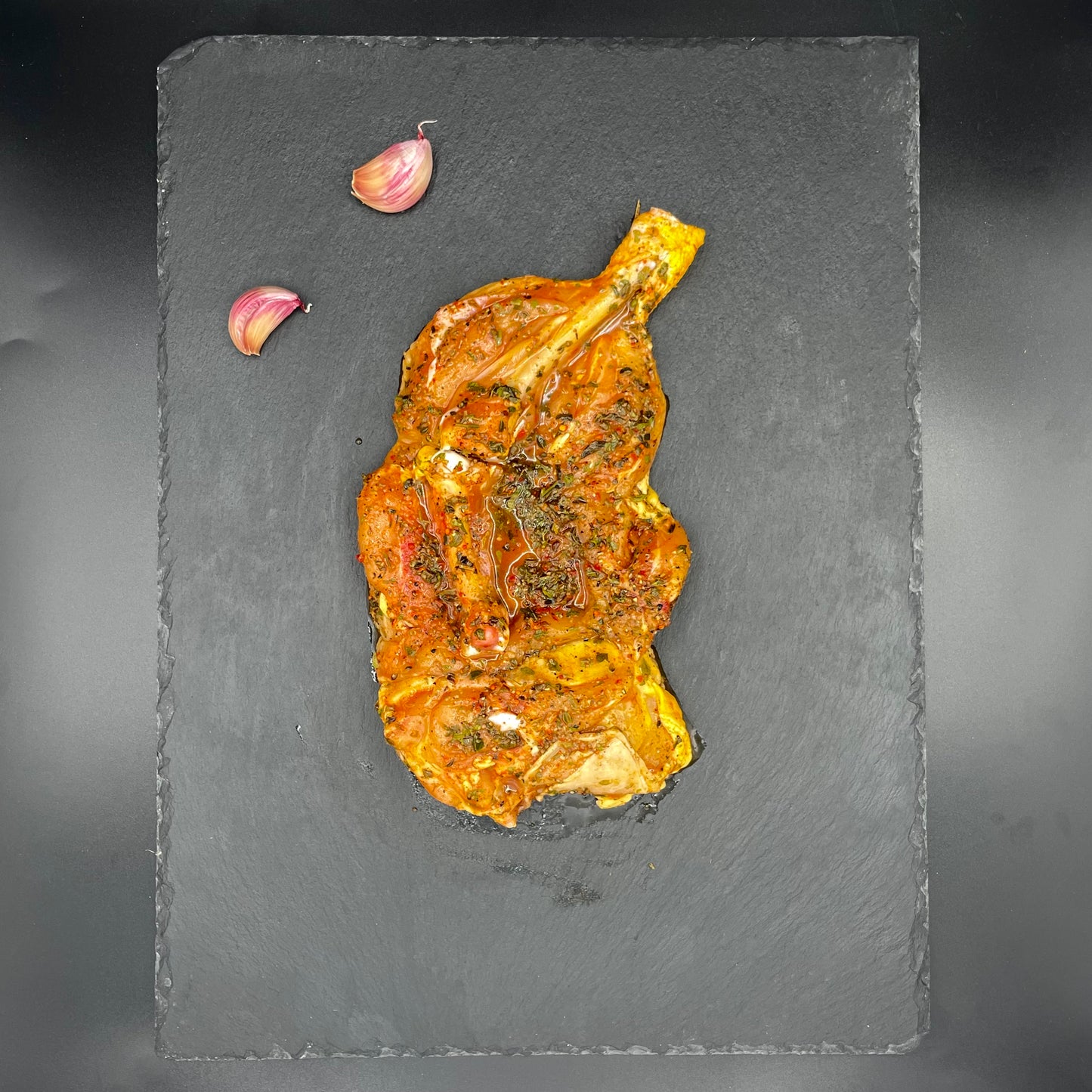 Pollo con salsa Chimichurri